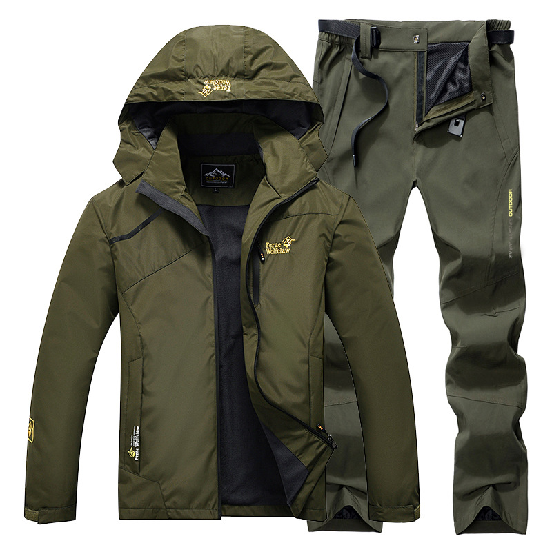 Outdoor Sport Windbreaker - 방수 낚시복 통기성 내구성 후드 재킷