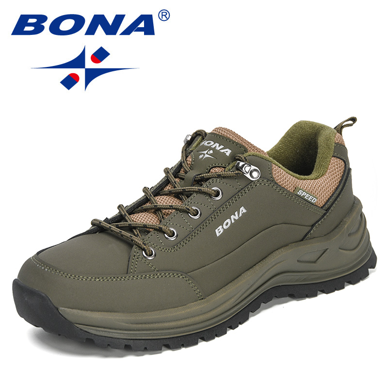 Climbing Shoe Beginner - BONA 남성용 내마모성 하이킹 신발, 야외