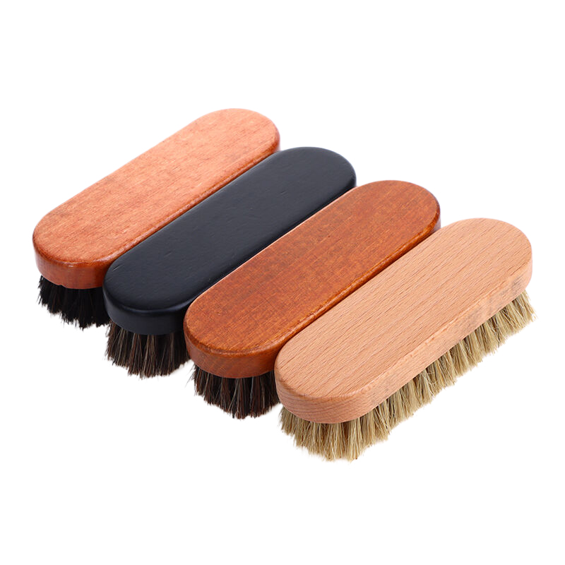 1개입 신발 관리용 말털 브러시, 나무 손잡이, 가죽  - Brushing Boot Horse 리뷰 및 가격