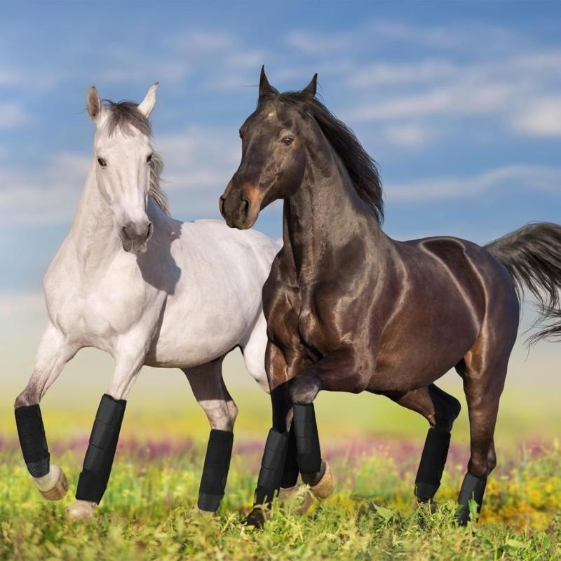 r6fe 브러싱 말 부츠 조절 가능한 말 다리 랩 보호 - Brushing Boot Horse 리뷰 및 가격