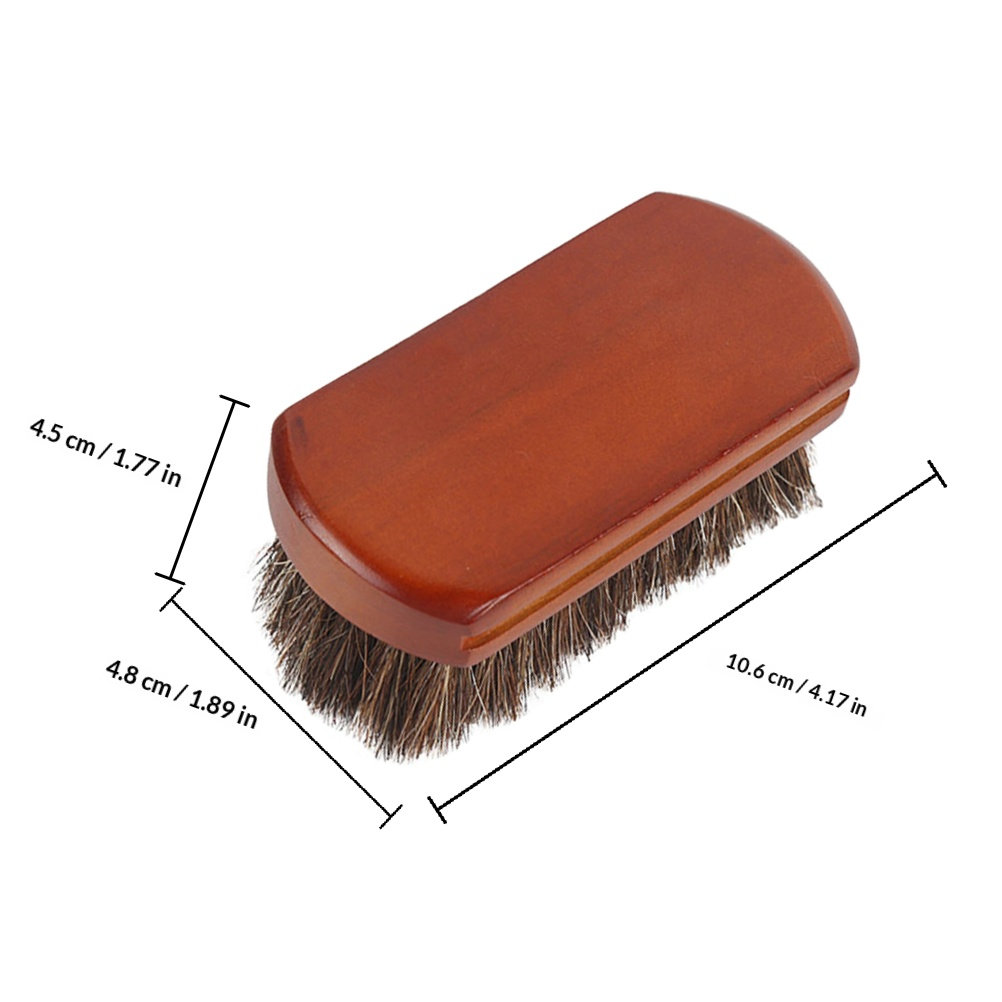 2개입 말털 구두솔 부드러운 솔모 구두 광택제 클리너  - Brushing Boot Horse 리뷰 및 가격