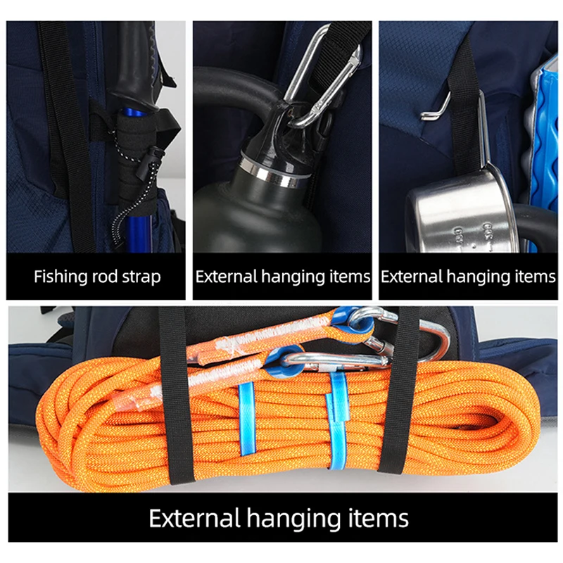 야외 캠핑 등산 트레킹 가방 하이킹 배낭 레인커버 포함 - Outdoor Sport Climbing Gear 리뷰 및 가격