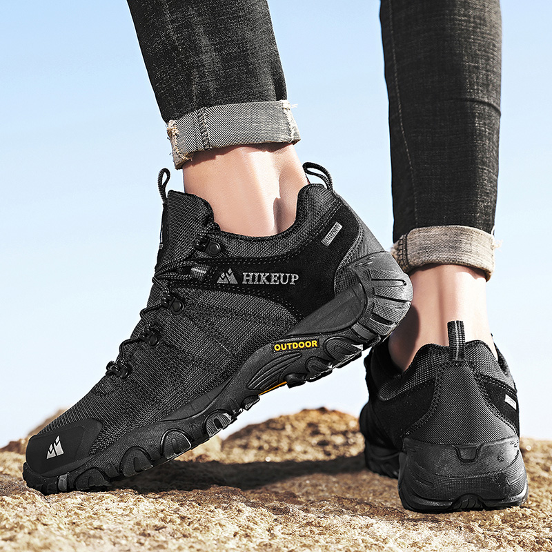 HIKEUP 미끄럼 방지 남성 하이킹 신발 통기성 야외 - Climbing Shoe Beginner 리뷰 및 가격